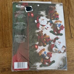 Bucilla Felt Ornaments In the Workshop Felt Ornaments